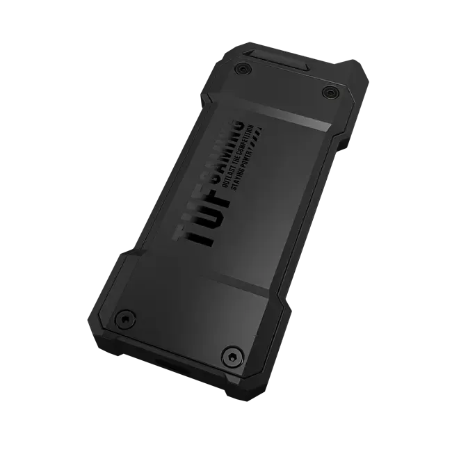 ASUS ESD-T1A/BLK/G/AS//, SSD enclosure, M.2, M.2, PCI Express, Serial ATA, 10 Gbit/s, USB connectivity, Black