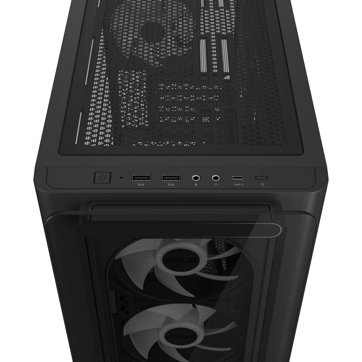 ASUS chassis/M-ATX/Mini-ITX/. Top Radiator: 120/140/240/280/360mm. Dimensions: 479 x 220 x 450 mm. Weight: 8.9kg