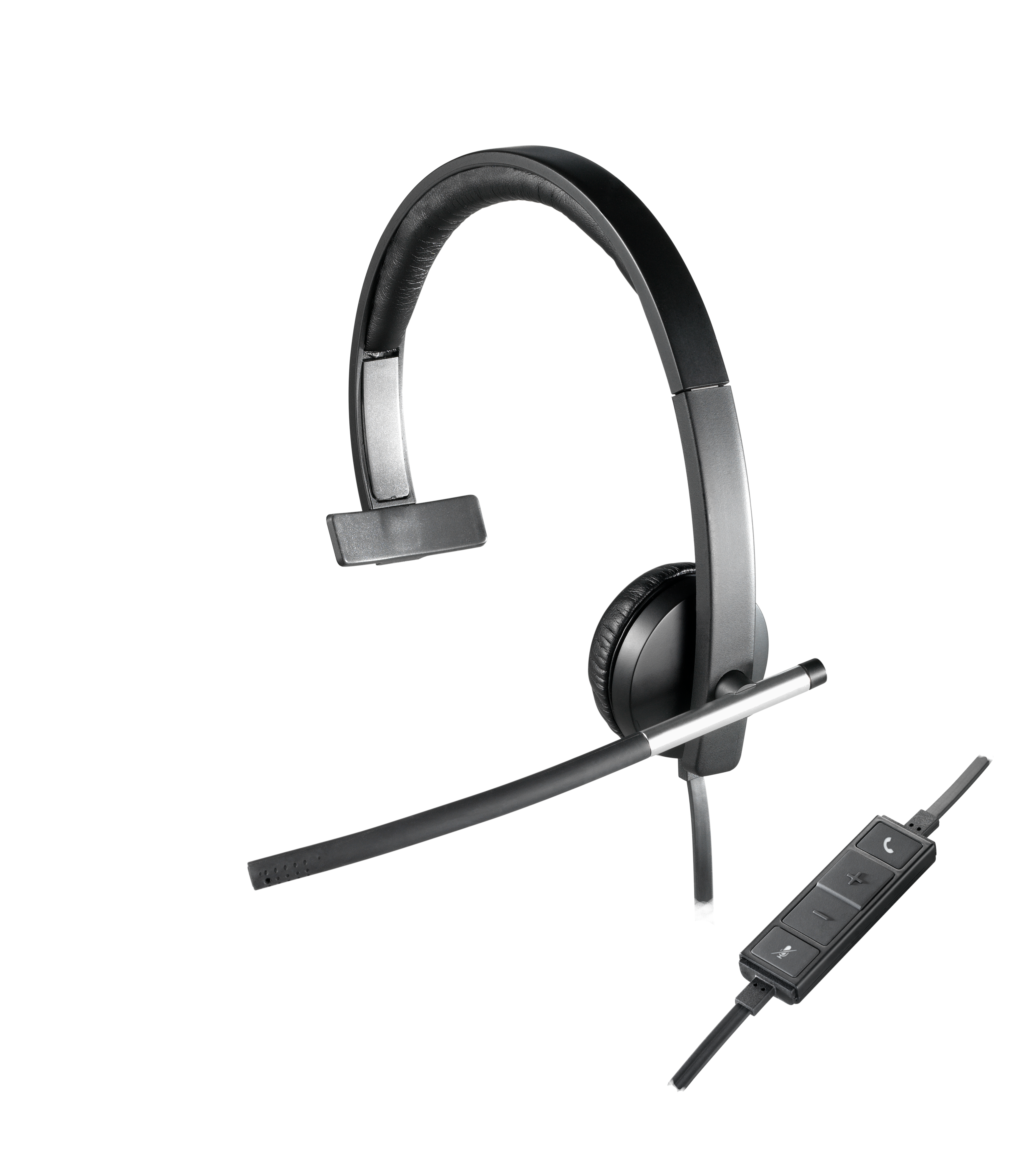 Logitech H650e USB Mono Headset with Noise Cancelling Mic