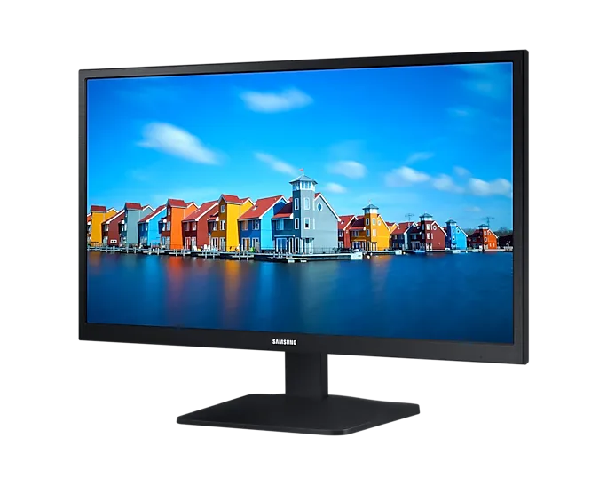 Samsung LS19A330NHMXZN, 48.3 cm (19"), 1366 x 768 pixels, HD, 5 ms, Black