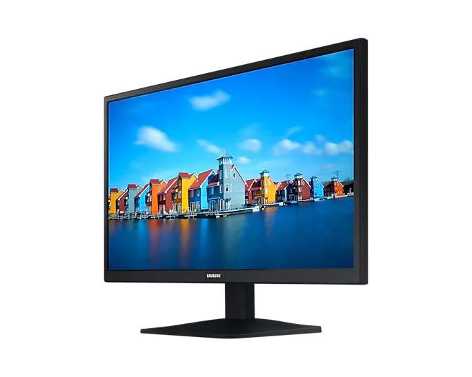 Samsung LS19A330NHMXZN, 48.3 cm (19"), 1366 x 768 pixels, HD, 5 ms, Black