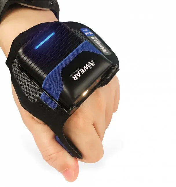 Hand mounted BT 5.0 with standard range 2D scanner. Laser Cross aiming