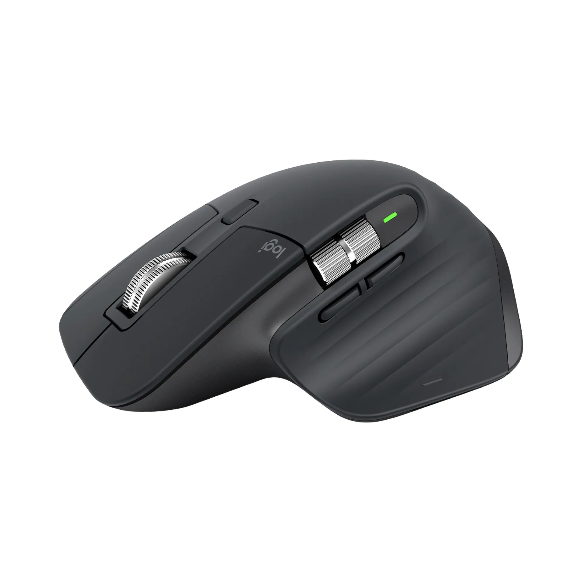 Logitech MX Master 3S Performance Wireless Mouse, Right-hand, Laser, RF Wireless + Bluetooth, 8000 DPI, Graphite