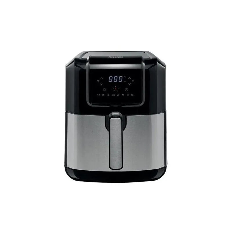 Hisense H06AFBS1S3, Hot air fryer, 5 L, 80 °C, 200 °C, Single, Black