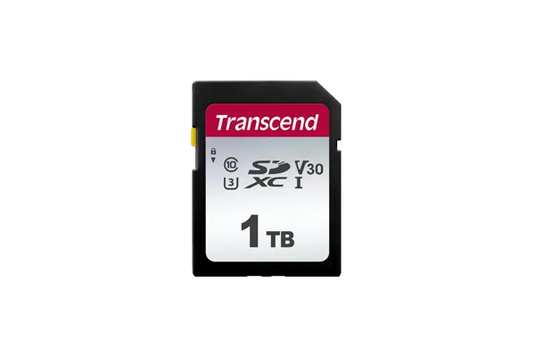 Transcend 300S, 1 TB, SDXC, Class 10, 3D NAND, 100 MB/s, 85 MB/s