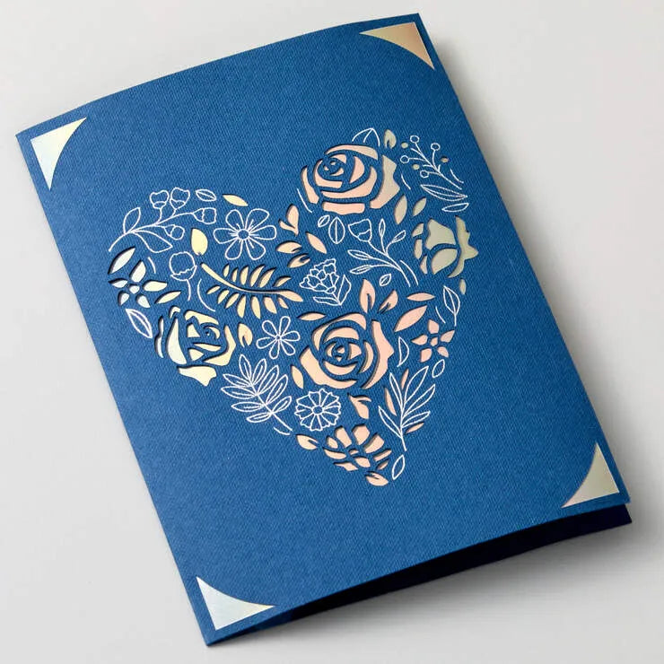 2009476 - Cricut Insert Cards Foil Celebration R10 8.9x12.4cm 18-Pack