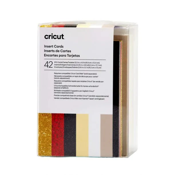 Cricut 2009466, Black, Cream, Gold, Red, Taupe, White, Monochromatic, Matt, 89 mm, 124 mm, 82 x 117 mm