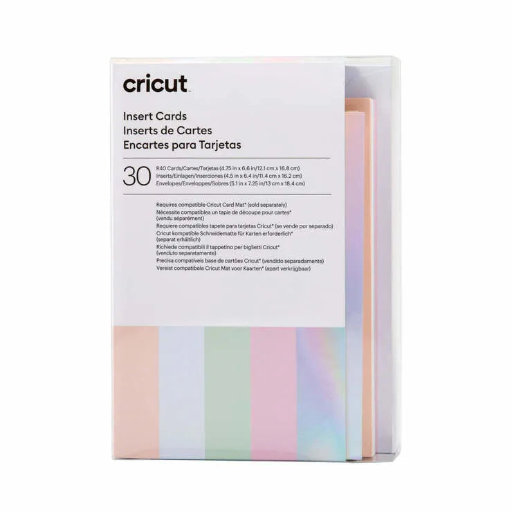 Cricut 2009468, Blue, Silver, Monochromatic, 121 mm, 168 mm, 30 sheets