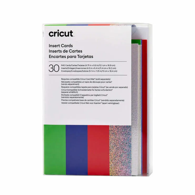 Cricut 2009471, Blue, Green, Red, Monochromatic, 121 mm, 168 mm, 30 sheets