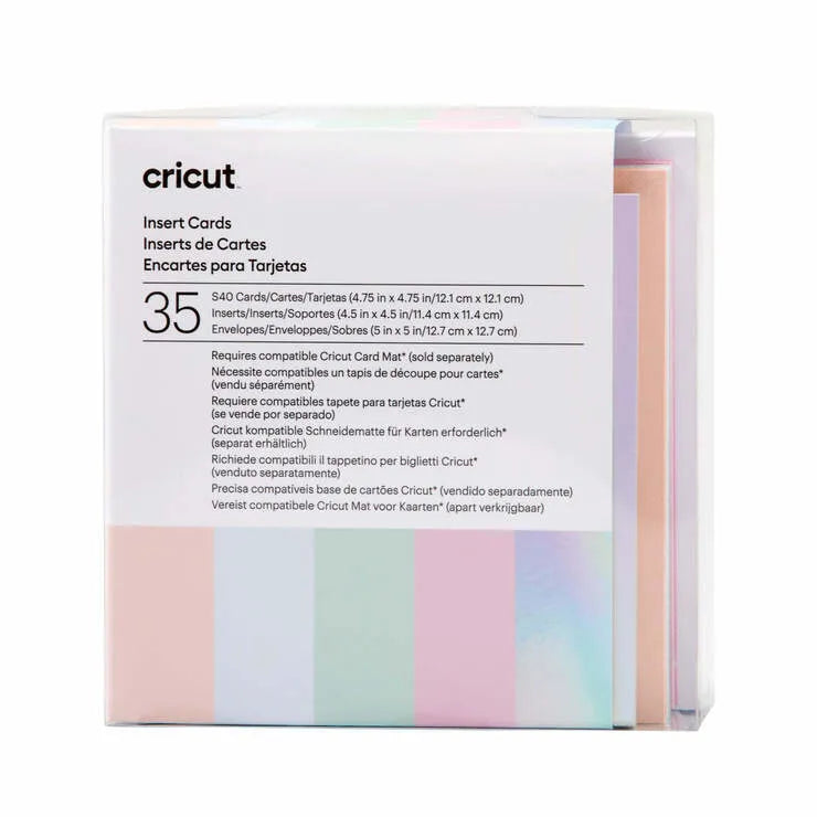 Cricut 2009472, Blue, Silver, Monochromatic, 121 mm, 121 mm, 35 sheets