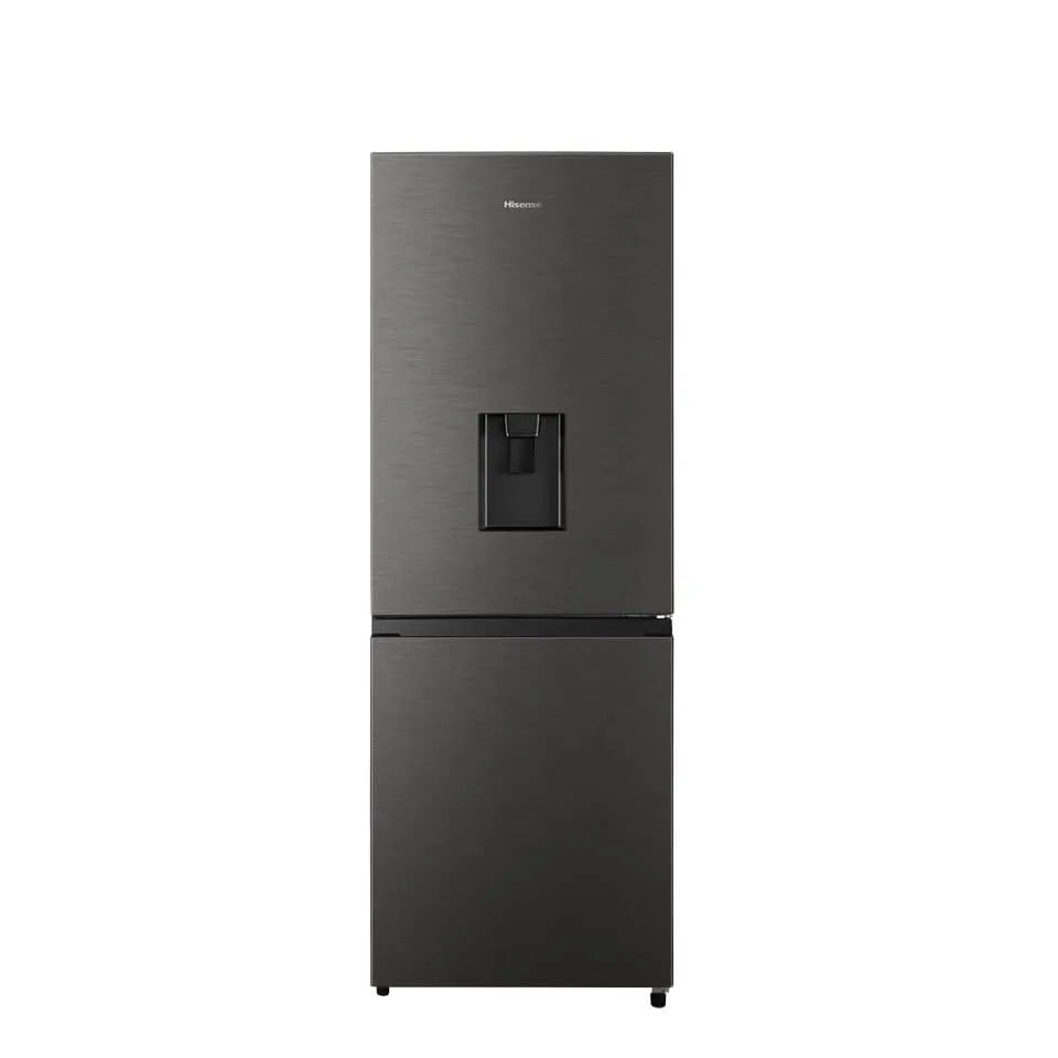 Hisense H310BIT-WD, 222 L, N-ST, 3 kg/24h, A, Fresh zone compartment, Stainless steel, Titanium