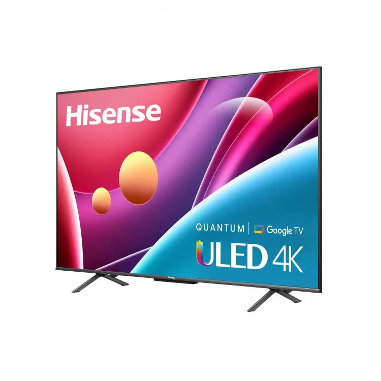 Hisense 55U6H, 138.7 cm (54.6"), 3840 x 2160 pixels, LCD, Smart TV, Wi-Fi, Black, Grey