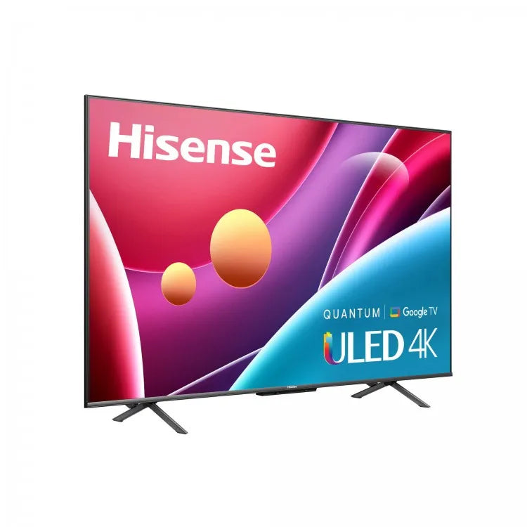 Hisense 55U6H, 138.7 cm (54.6"), 3840 x 2160 pixels, LCD, Smart TV, Wi-Fi, Black, Grey