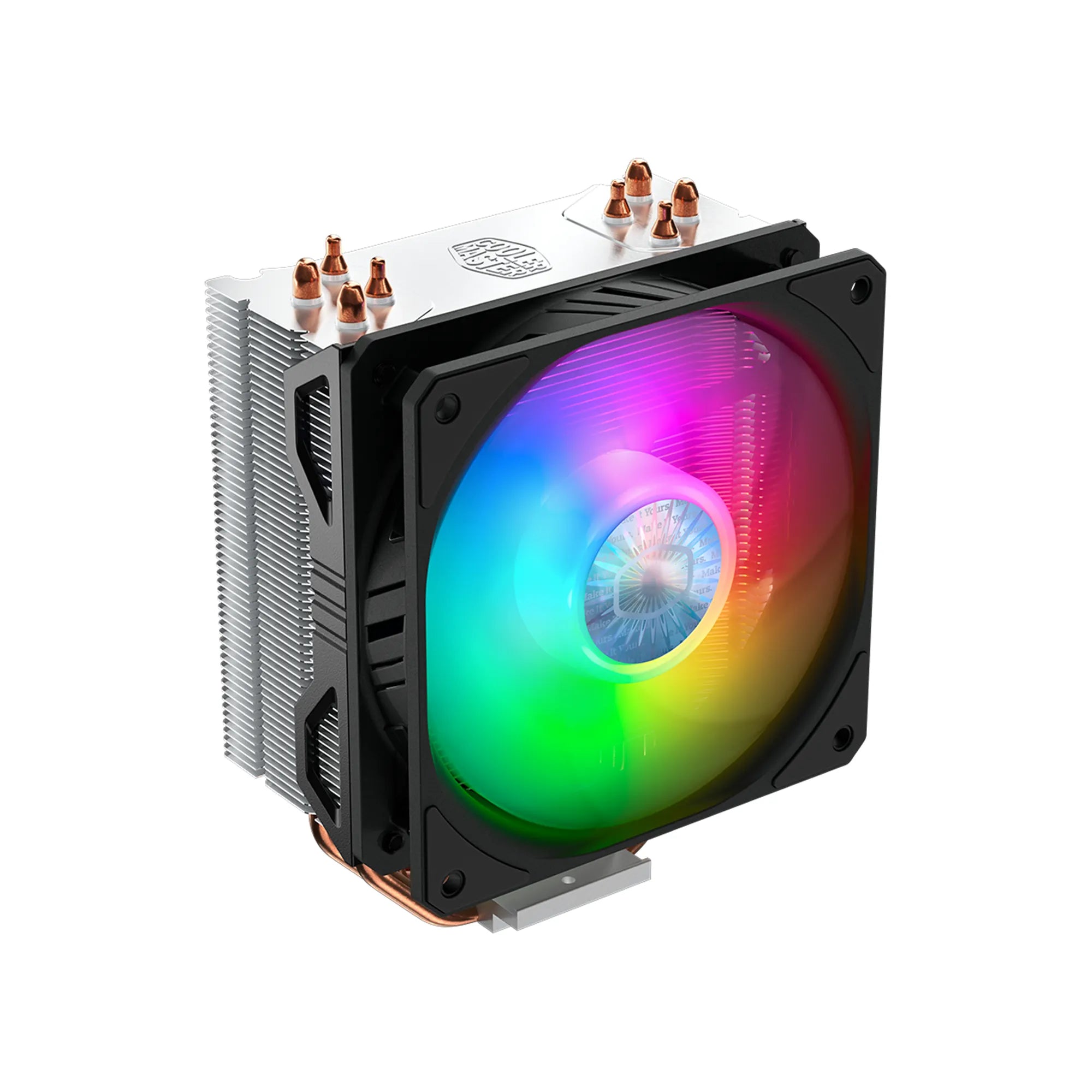 Cooler Master Hyper 212 Spectrum V2, Air cooler, 12 cm, 650 RPM, 1800 RPM, 62 cfm, Black