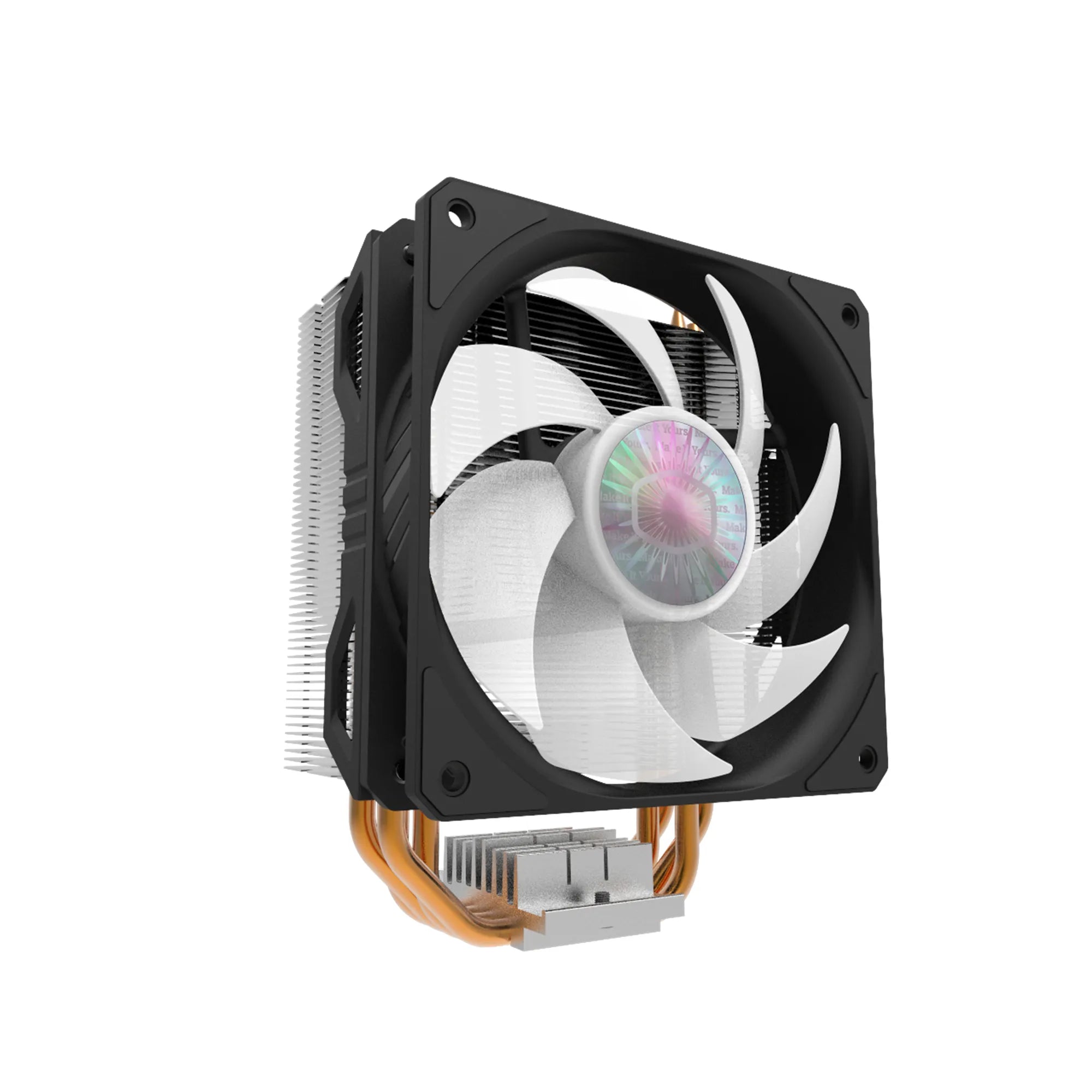 Cooler Master Hyper 212 Spectrum V2, Air cooler, 12 cm, 650 RPM, 1800 RPM, 62 cfm, Black