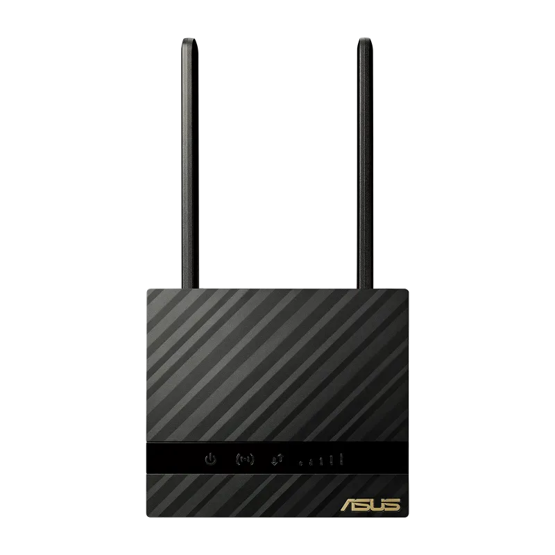 ASUS 4G-N16, Wi-Fi 4 (802.11n), Single-band (2.4 GHz), Ethernet LAN, 3G, 4G, Black