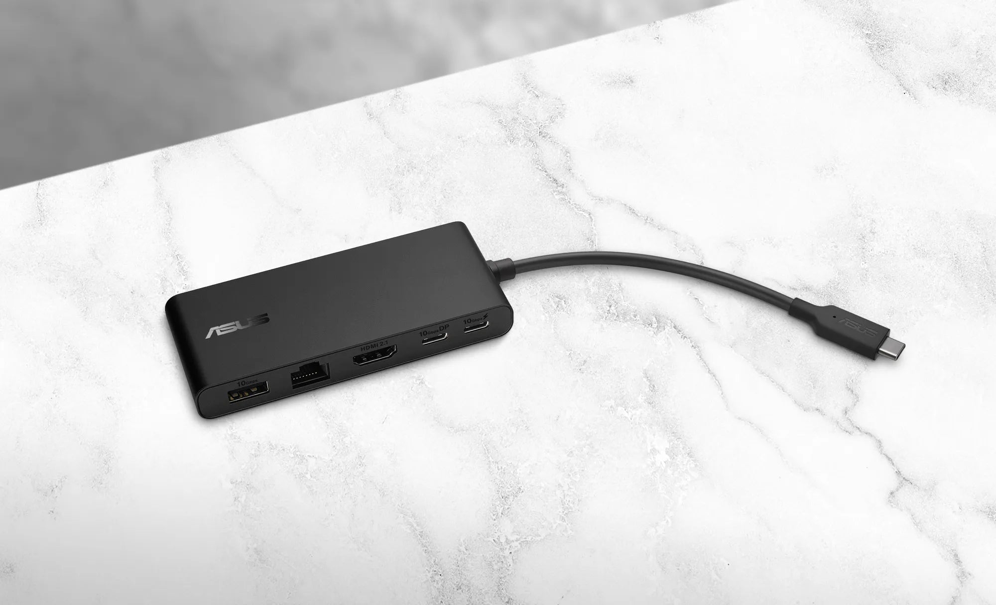 ASUS Dock|DC201|DUAL 4K|USB-C Dock|Up to 100w Power delivery|RJ45|Dual 4K 60 Hz (HDMI 2.1 + USB-C with DP 1.4)|Single display: 4
