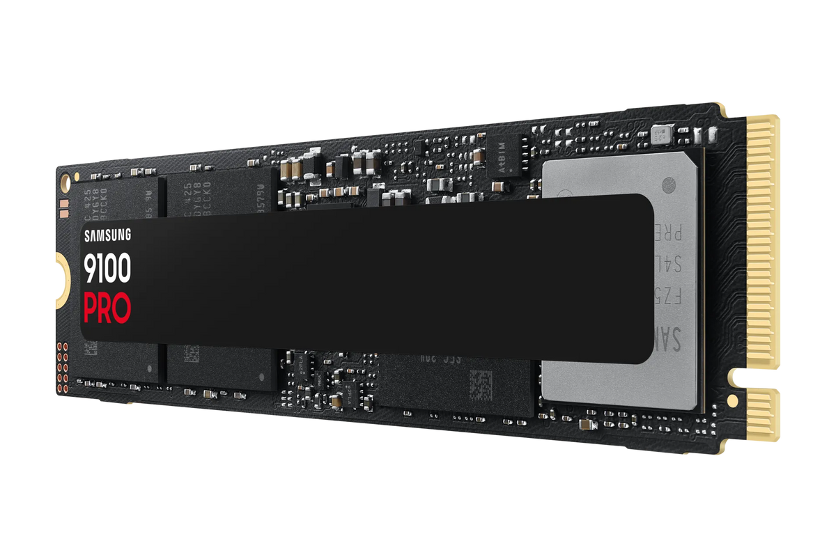 SAMSUNG MZ-VAP1T0BW 9100 PRO 1 TB NVMe SSD - Read Speed up to 14 700 MB/s; Write Speed to up 13 300 MB/s; Random Read up to 1 85