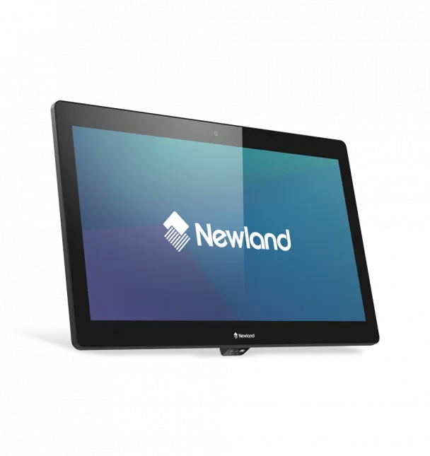 Newland-NQuire 1500 Mobula II Mikro Kiosk with 15'' Touch Screen; 2D CMOS Mega Pixel imager with Laser Aimer (CM6x; Landscape);