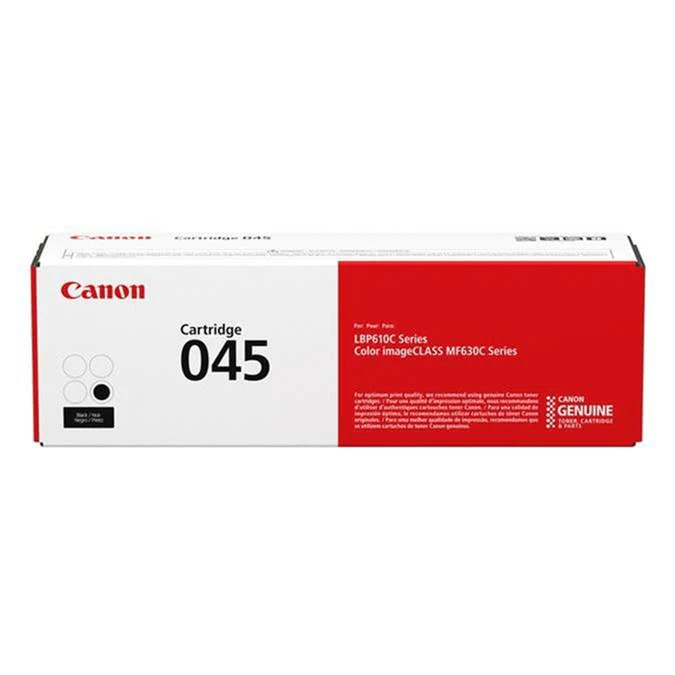 Canon Cartridge 045 Bk (Lbp 61X Series And Mf63X Series = Approx 1400 Pages)