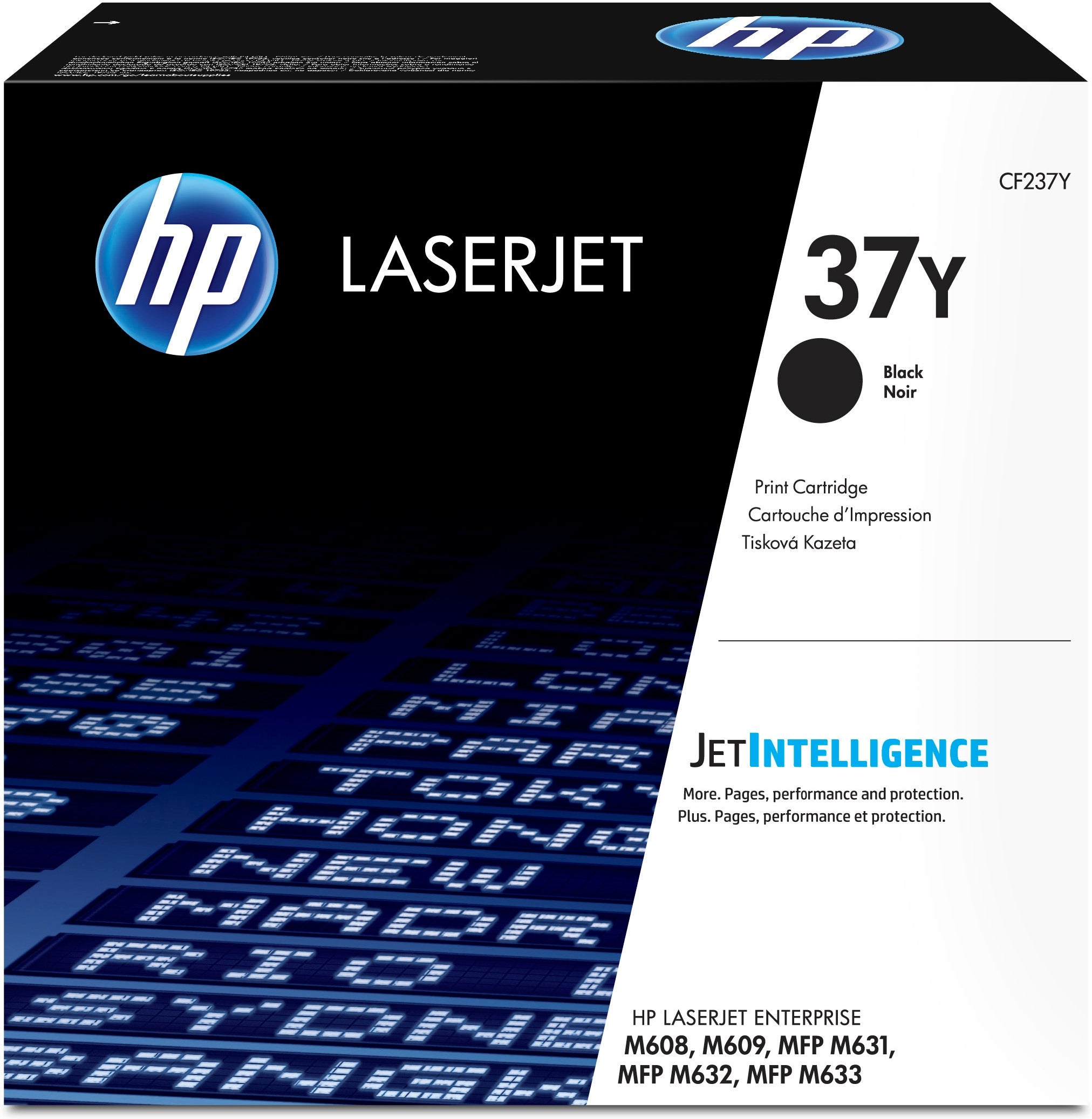 HP 37Y Extra High Yield Black Original LaserJet Toner 