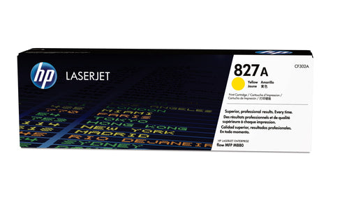 HP 827A Yellow Toner Cartridge