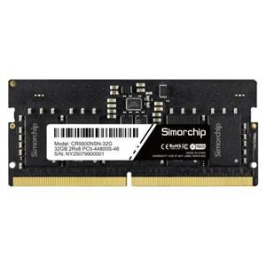 16GB Simorchip, DDR5-5600Mhz, SO-DIMM, 1Rx8, CL46, 1.1V, 262 Pin Desktop Memory Module