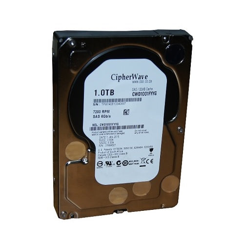 1TB Western Digital Enterprise (Branded CWD / Dell PowerEdge QVL) 3.5" SAS 7.2K RPM Server Enterprise HDD