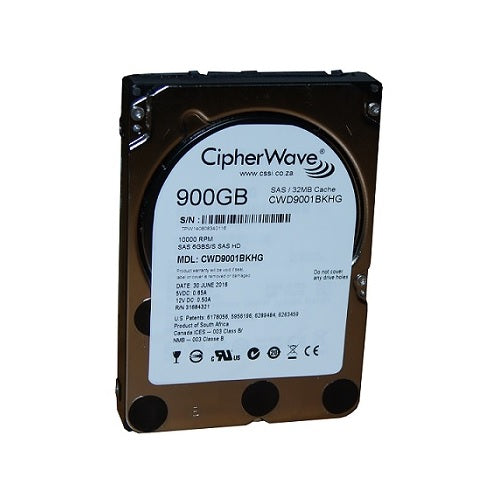 900GB Western Digital 2.5" SAS 10000rpm 32MB Enterprise (CWD) HD