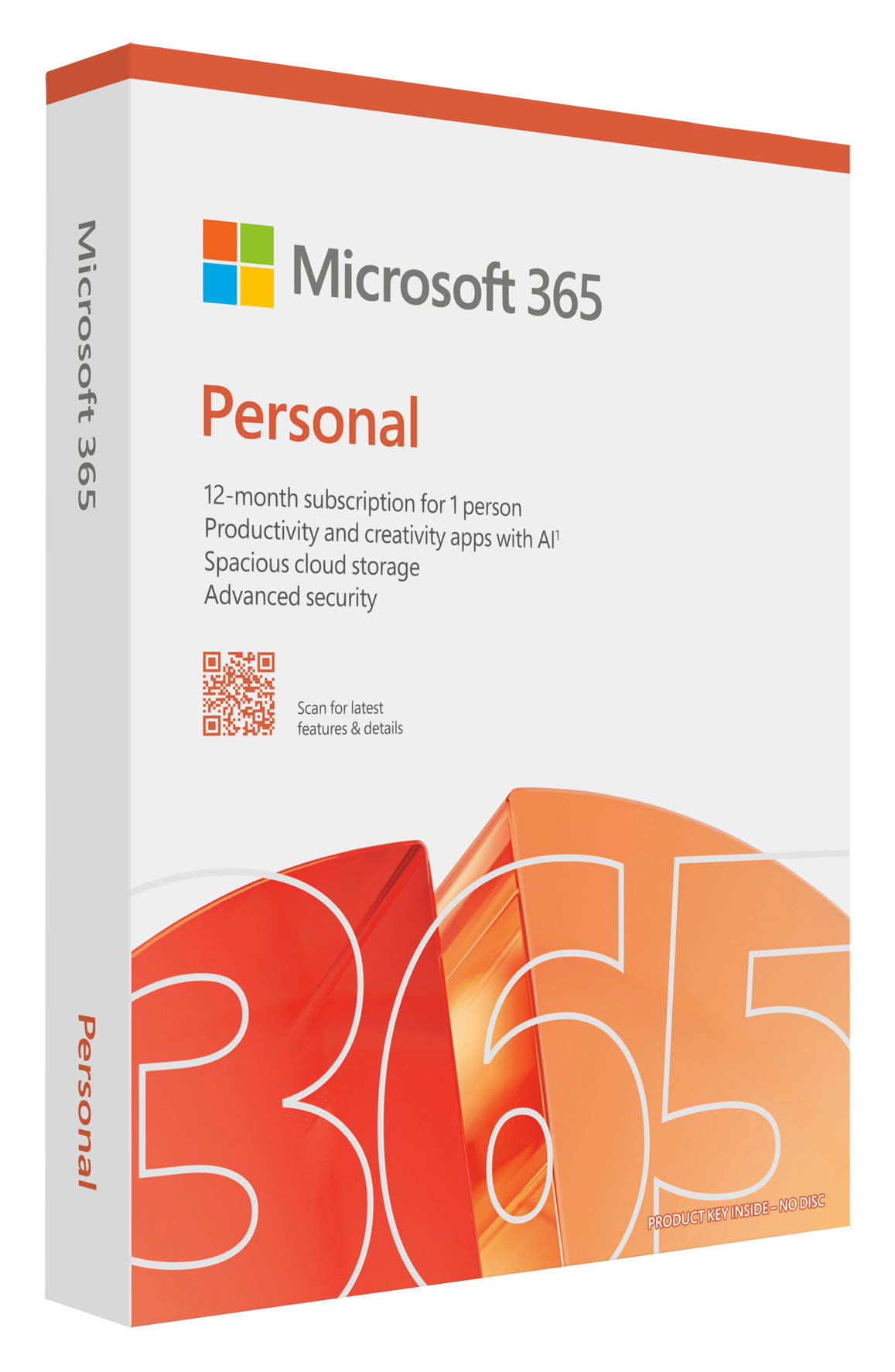 Microsoft M365 Personal English SUB 1Yr Africa Only Medialess