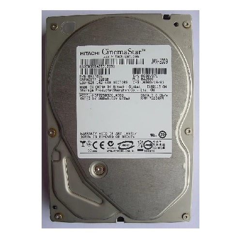 500GB HGST - CinemaStar 3.5" SATA 3.0Gb/s 7200rpm 8MB Desktop HD