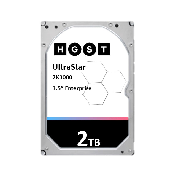 2TB HGST Ultrastar, LFF 3.5", 7200 RPM, 64MB Cache SATA 6.0Gbs, SATA-3 Performance Edition Hard Drive