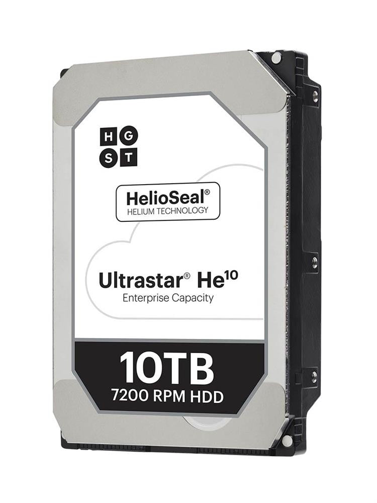 10TB HGST (WD) Ultrastar He10 7200RPM SATA 6Gbss 256MB Cache 3.5" HDD