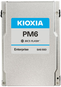 1.92TB Kioxia, 2.5", Enterprise SAS, (4150 MBps / 2700 MBps : R/W), 1DWPD, 595K IOPS, 24Gbs, SSD