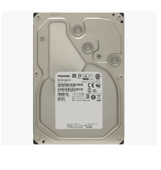 6TB Toshiba MG Enterprise Series, LFF 3.5", 7200RPM, SATA-3 (SATA/600), 128MB Buffer, Performance Hard Drive