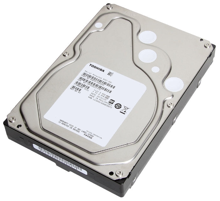 4TB Toshiba 3.5" SAS 7200rpm, 512e, 128MB High-Performance, Enterprise HDD