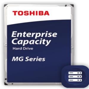 4TB Toshiba MG Series |  SAS 12Gbit/s |  3.5'' |  7200RPM |  128MB |  4Kn |  Enterprise Hard Drive