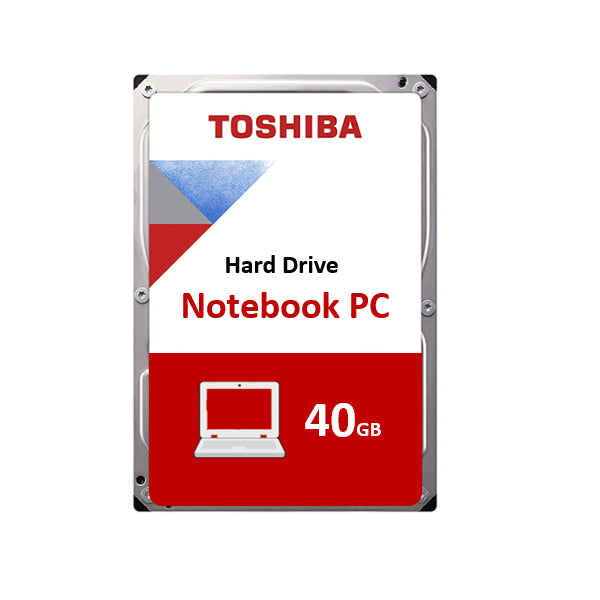 40GB Toshiba 2.5" SATA-1.5Gb/s 5400rpm 8MB Notebook HD