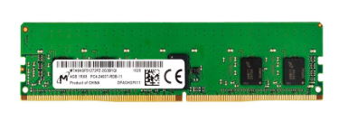 16GB Micron, PC5-5600, 1R x 8, DDR5 UDIMM, ECC Server Memory Module