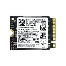 256GB Samsung, M.2 2230, PM991a, NVMe, PCIe Gen3x4, SSD