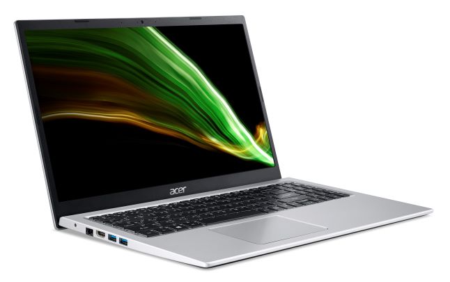 Acer Aspire A315-58-76ZU 15.6''FHD IPS i7-1165G7 8GB (4GB OB+4GB) 512GB PCIe NVMe SSD 802/11ac + BT Win 11 Home Silver