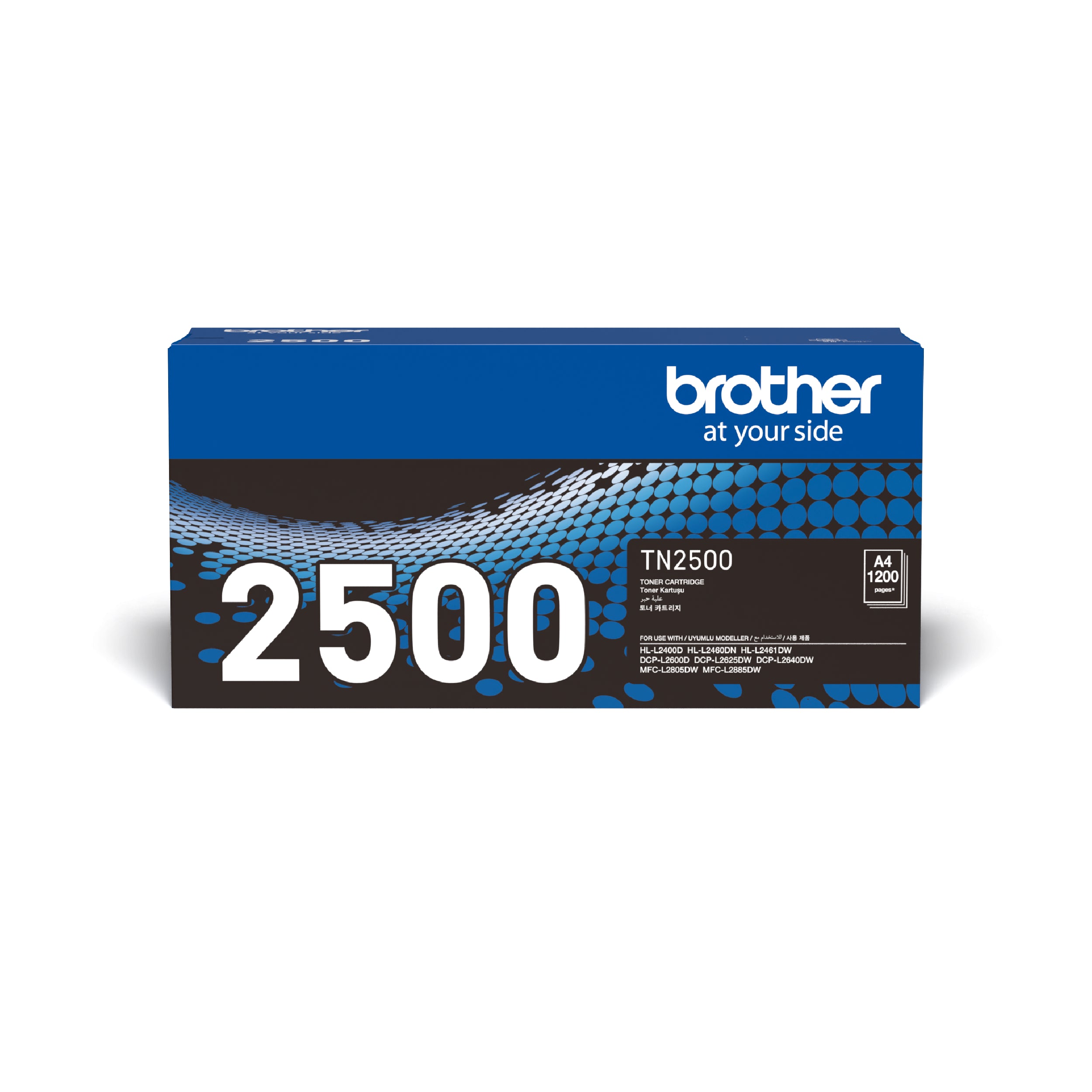 Brother Standard Black Toner for DCP-L2640DW/ MFC-L2805DW/ MFC-L2885DW