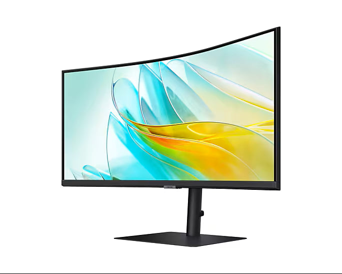 Samsung LS34C652U  34" S65UC ViewFinity WQHD USB-C Monitor with KVM Switch  UWQHD (3440 x 1440) 100Hz 5ms AMD FreeSync 1000R Curved Desktop Monitor