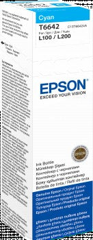 Epson 664 Ink Bottles Cyan 70ml EcoTank L565/ L550/ L486/ L455/ L386/ L382/ L365/ L355/ L355/ L310/ L3070 ... 6500 pages
