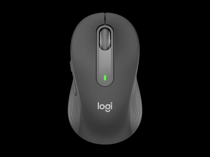 Logitech M650 - Signature Wireless Mouse - Graphite - Bluetooth