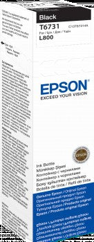 Epson 673 Ink Bottles Black 70ml EcoTank L800 /810 / 850 / 1800