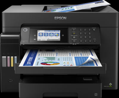 Epson 32ppm Mono 32ppm Colour A3+ Print Scan Copy Fax USB/USBHost Wi-Fi/Wi-FiDirect Ethernet AutoDuplexPrint&Scan ADF incl 1 set of ink