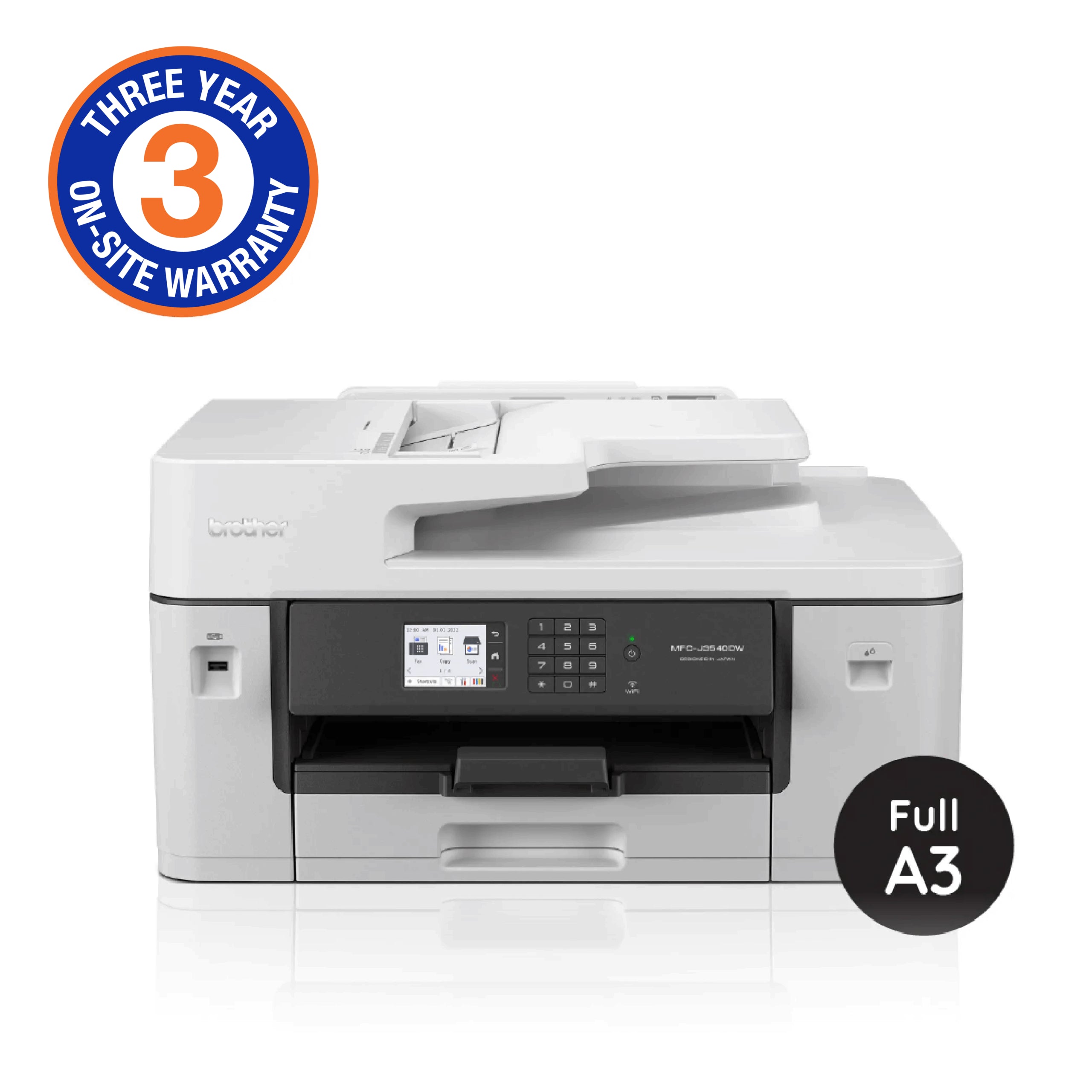 Brother MFC-J3540DW with 3 Year warranty