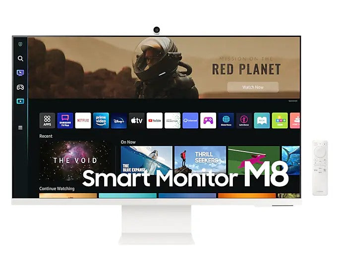 SAMSUNG 32'' SMART 16:9 / 3840X2160 / FLAT / BORDERLESS / VA / 60HZ / GTG 4MS / SPEAKER(5WX2) / HRD10+/ VIDEO COMMUNICATION/ GAM