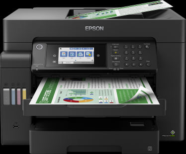 Epson 32ppm Mono 22ppm Colour A3+ Print Scan Copy Fax USB/USBHost Wi-Fi/Wi-FiDirect Ethernet AutoDuplexPrint&Scan ADF incl 1 set of ink
